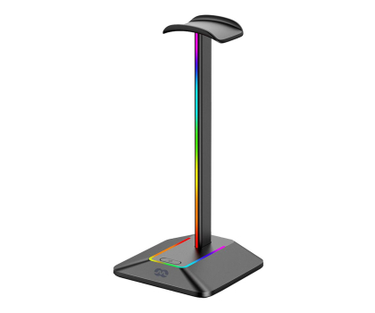 Stojak na słuchawki Mozos D12 STOJAK NA SŁUCHAWKI NAUSZNE RGB LED